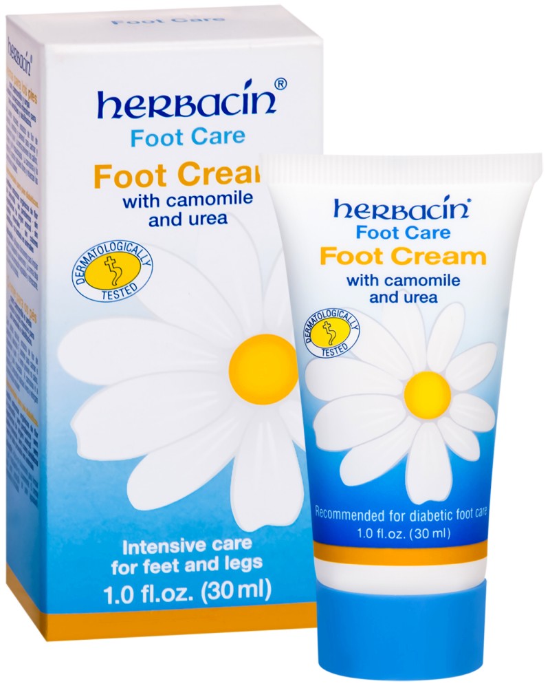 Herbacin Foot Care Cream -        - 