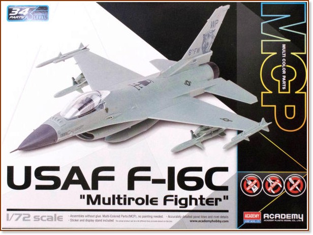   - USAF F-16C Multirole Fighter -   - 