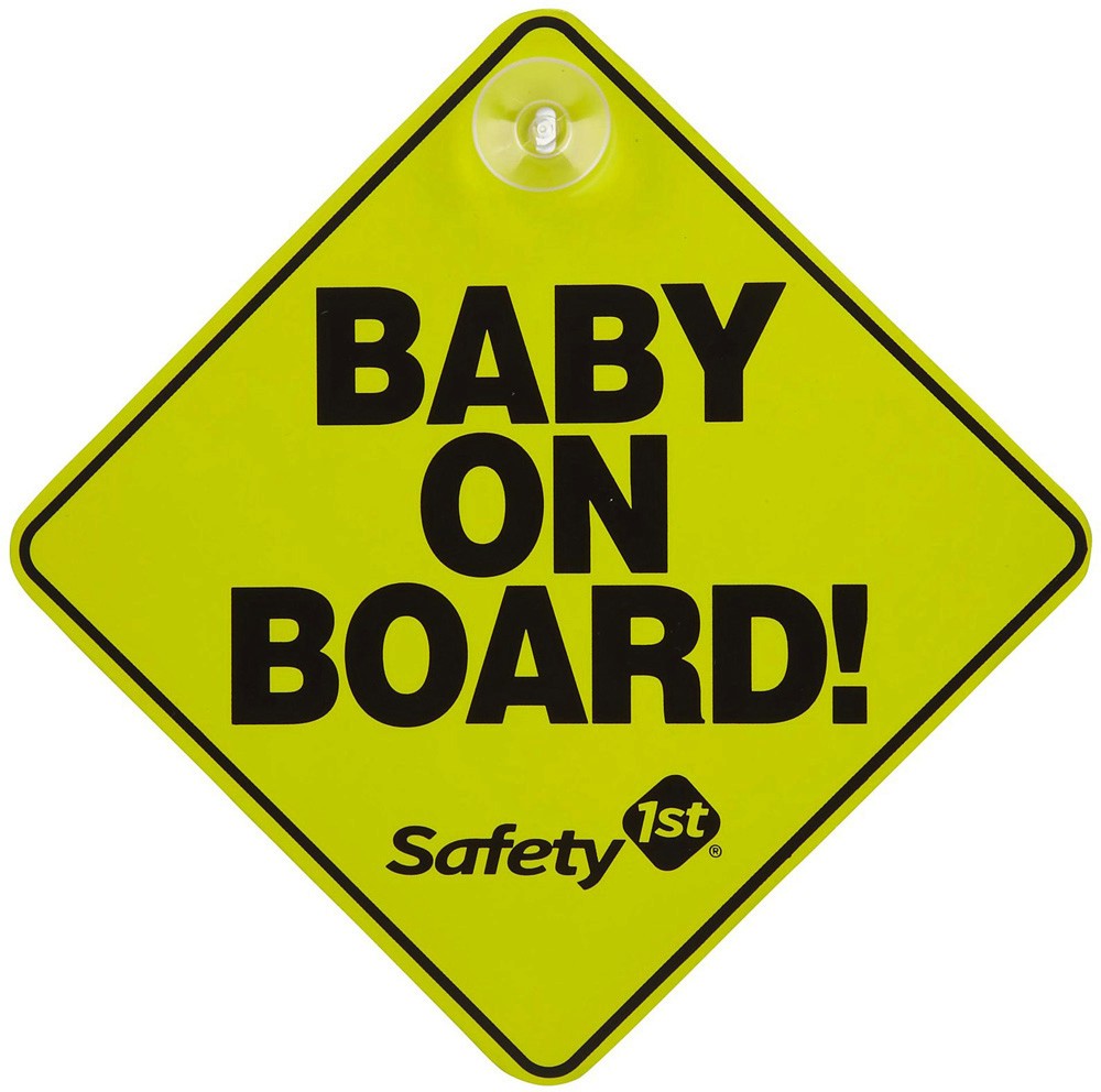 Табела с надпис Бебе в колата Safety 1st - продукт