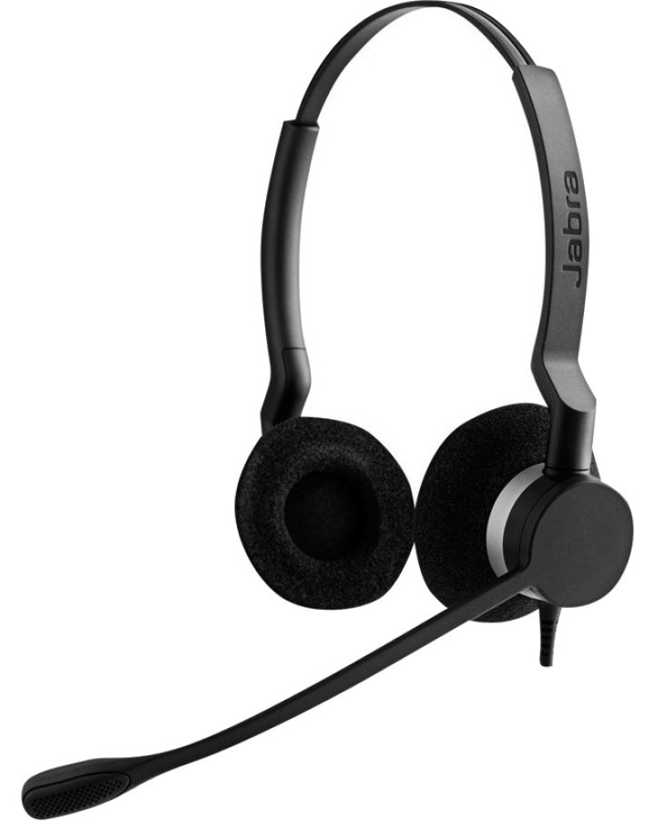 Професионални слушалки Jabra 2300 Професионални слушалки Jabra 2300 - С кабел с QD конектор, от серията Biz -