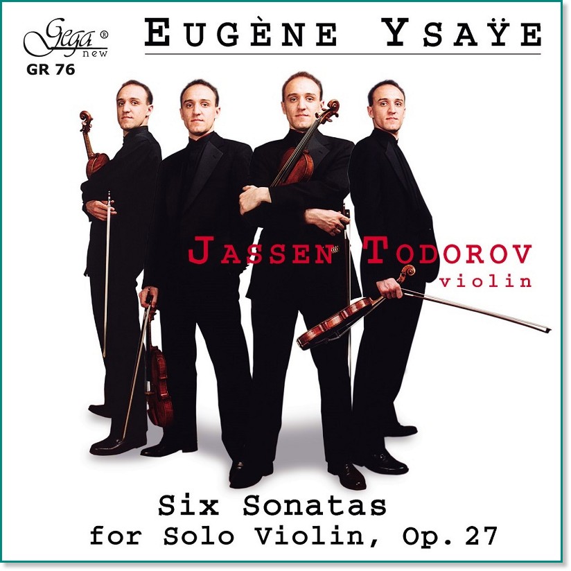 Jassen Todorov - Six Sonatas for Solo Violin - 