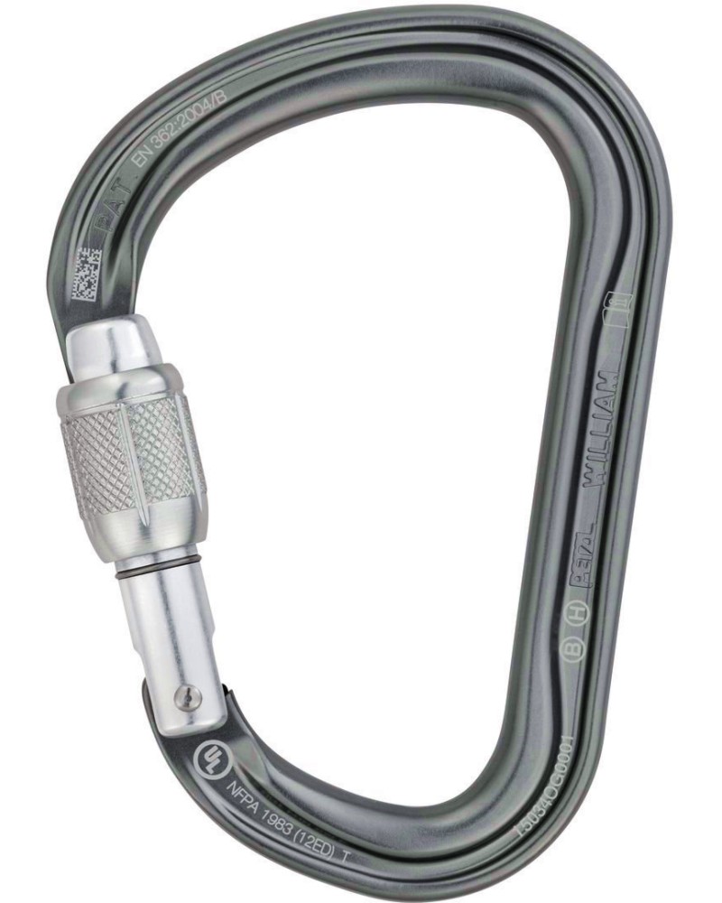  Petzl William Screw-Lock 2017 - ,   - 