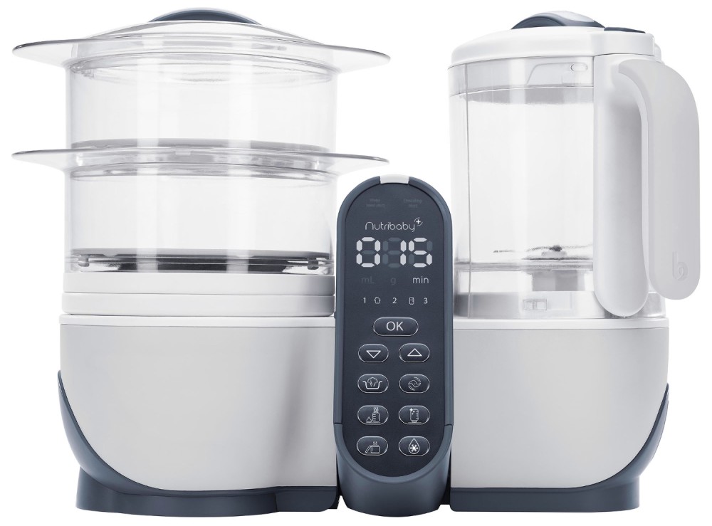 Уред за приготвяне на бебешка храна 5 в 1 Babymoov Nutribaby Plus Уред за приготвяне на бебешка храна 5 в 1 Babymoov Nutribaby Plus - продукт