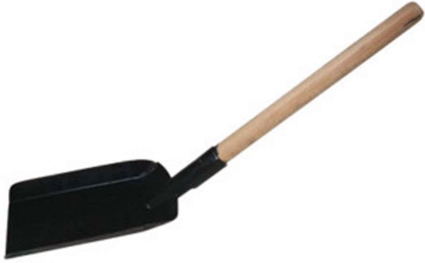 Лопата за въглища - С дървена дръжка - 