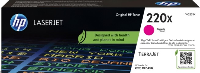 ����� ������ HP 220X Magenta - 5500 �������� - 