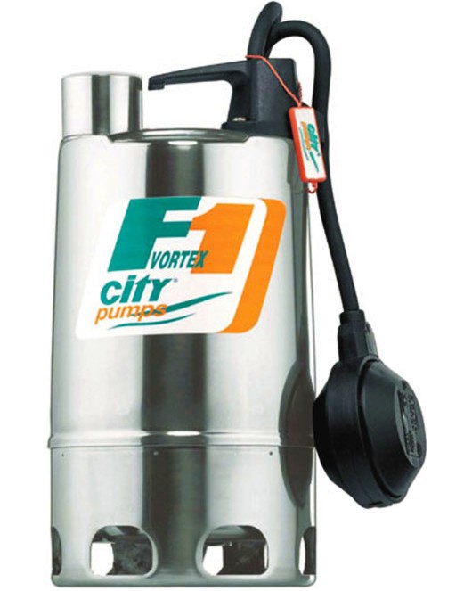 Водна помпа за мръсна вода City Pumps F1/100M Водна помпа за мръсна вода City Pumps F1/100M -