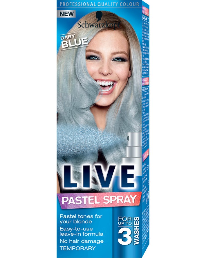 Schwarzkopf Live Pastel Spray -      - 