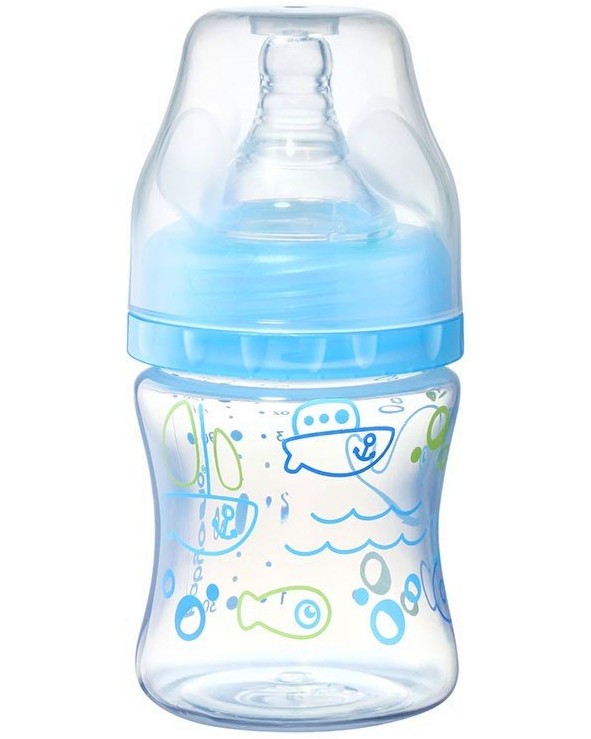 Бебешко шише BabyOno - 120 ml, за 0+ месеца - шише