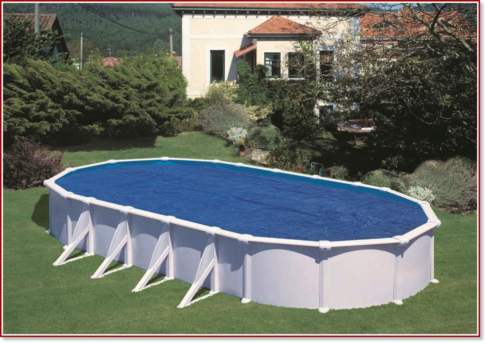 Изотермично покривало за овален басейн с размери 730 x 375 cm Gre - продукт