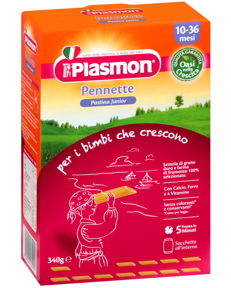   Plasmon Pennette - 340 g,  10-36  - 