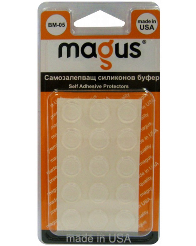 Самозалепващ се полиуретанов буфер Magus BM-05 Самозалепващ се полиуретанов буфер Magus BM-05 - 15 броя -