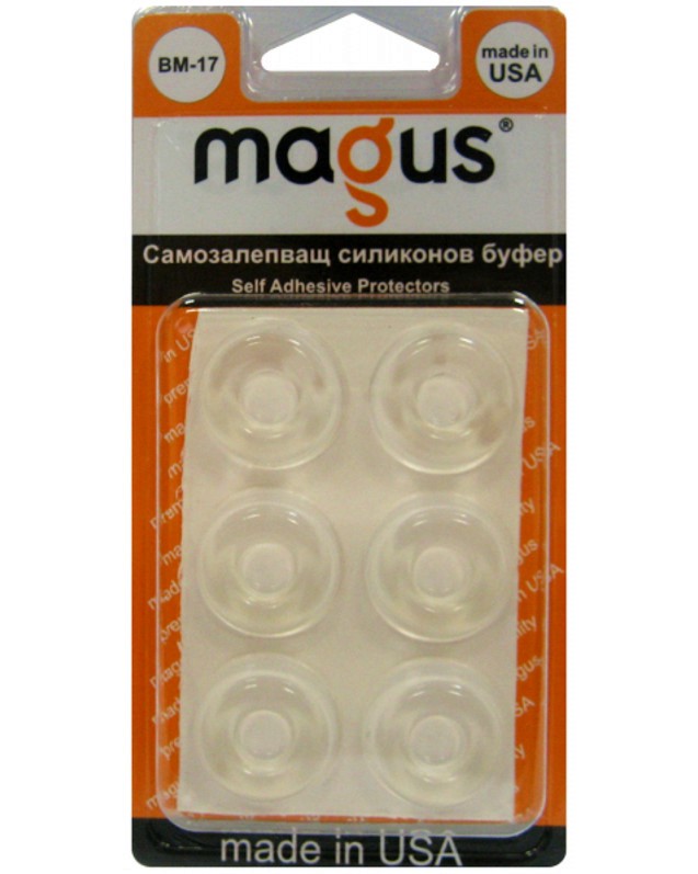 Самозалепващ се полиуретанов буфер Magus BM-17 Самозалепващ се полиуретанов буфер Magus BM-17 - 6 броя -