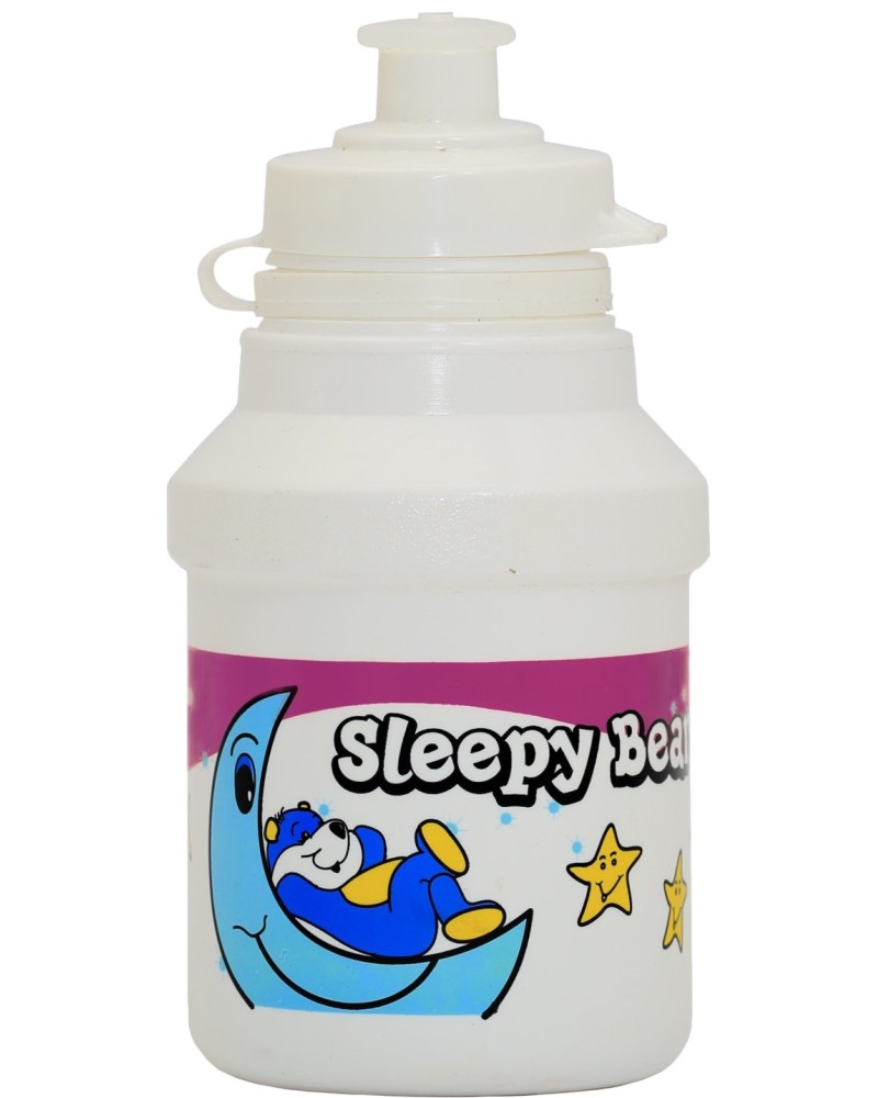 Детско шише за вода - Sleepy Bear 300 ml - Аксесоар за велосипедисти - аксесоар