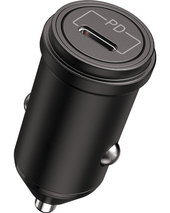 Зарядно устройство за автомобил Xmart Зарядно устройство за автомобил Xmart - С USB Type-C кабел -
