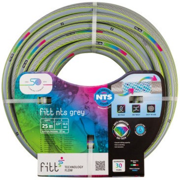 Петслоен градински маркуч ∅ 3/4" Fitt NTS Grey Петслоен градински маркуч ∅ 3/4" Fitt NTS Grey - 50 m -