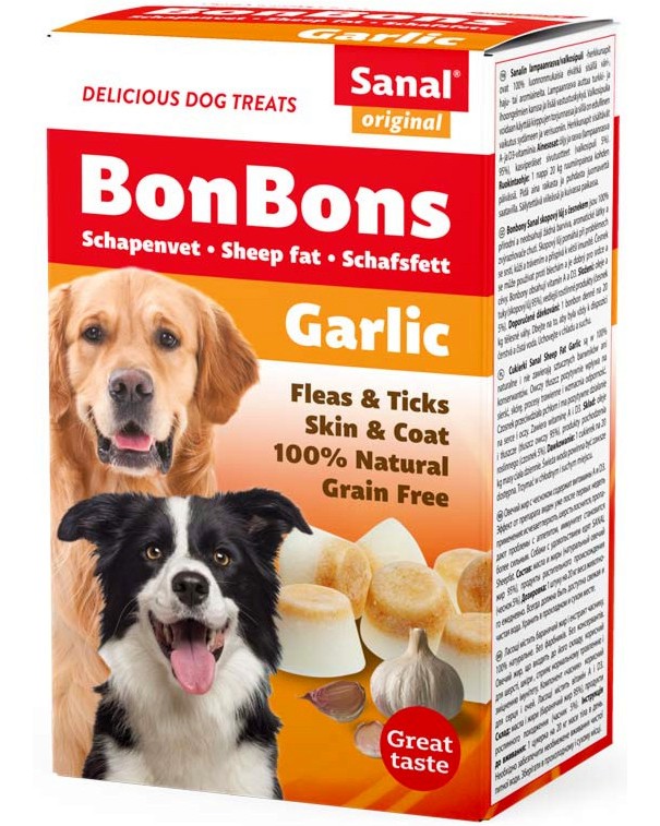         Sanal BonBons Garlic - 150 g,   - 