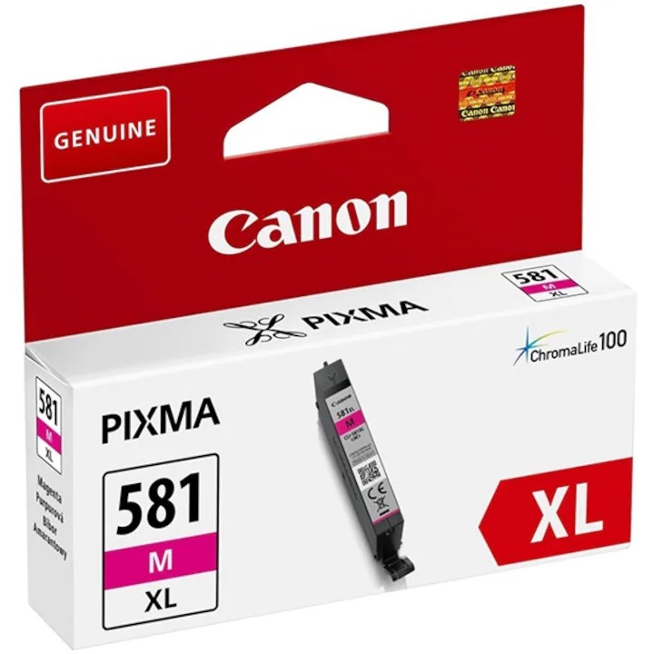 ������ � ������� �� ������� Canon CLI-581 XL Magenta - 8.3 ml - 
