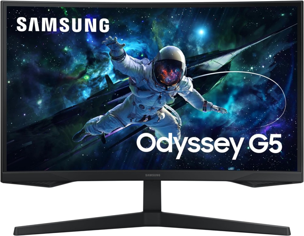 Монитор Samsung Odyssey G5 27CG552 Монитор Samsung Odyssey G5 27CG552 - 27", VA, 165 Hz, 16:9, 2560 x 1440, 1 ms, HDMI, DisplayPort, AMD FreeSync -
