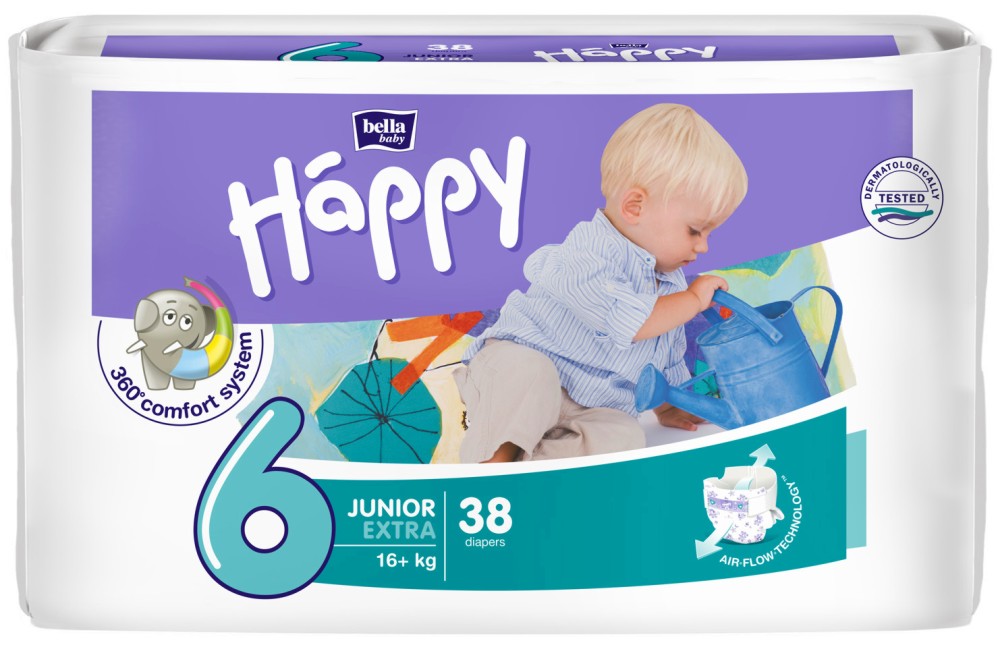 ������ Bella Baby Happy 6 Junior Extra - 54 ����, �� ������ 16+ kg - �������