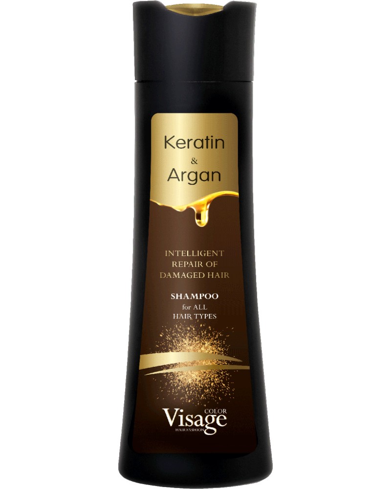Visage Keratin & Argan Shampoo -         - 