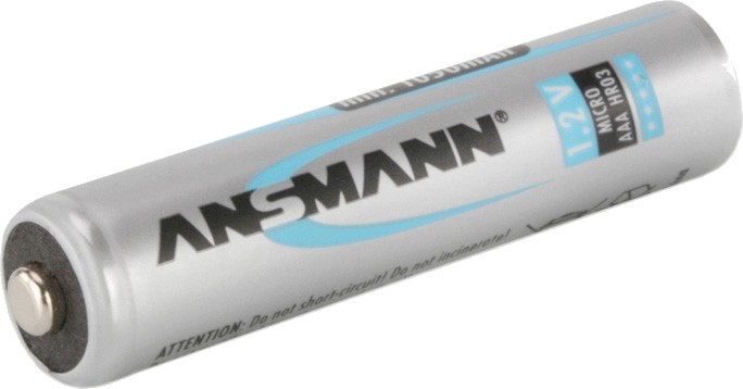  AAA -  NiMH (HR03) 1100 mAh - 2 ÷ 4  - 