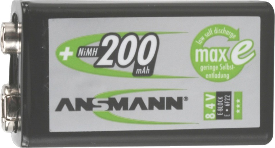  8.4V E-Block -  NiMH (6F22) 200 mAh - 