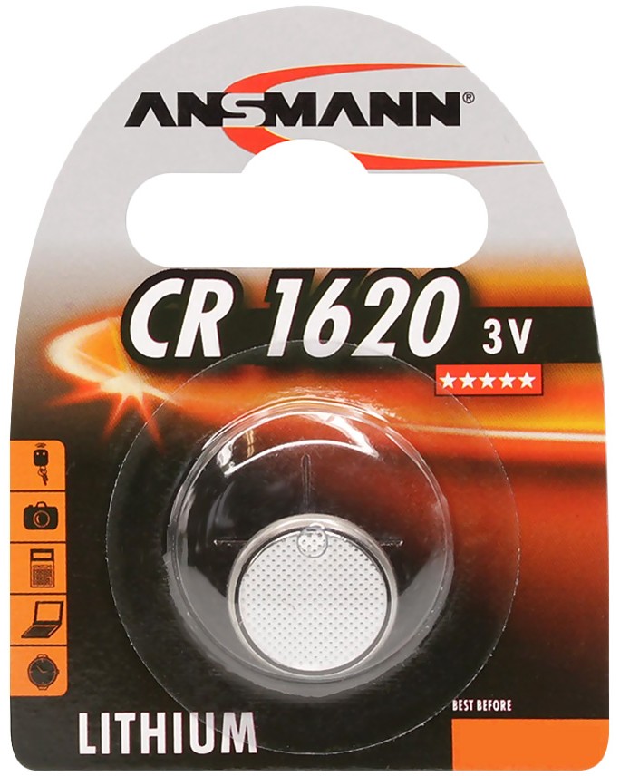   CR1620 -  3V - 1  - 