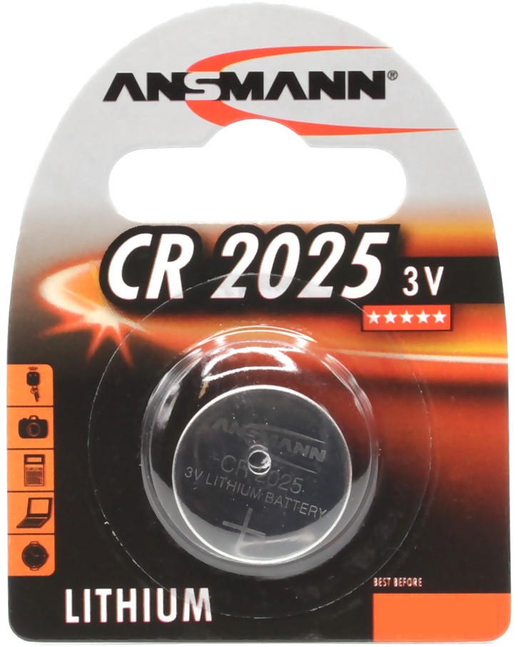   CR2025 -  3V - 1  - 