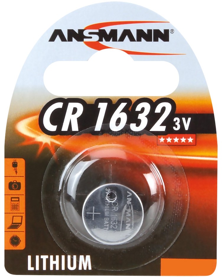   CR1632 -  3V - 1  - 