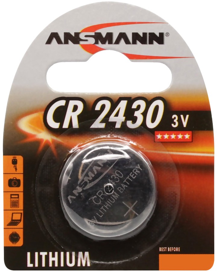   CR2430 -  3V - 1  - 