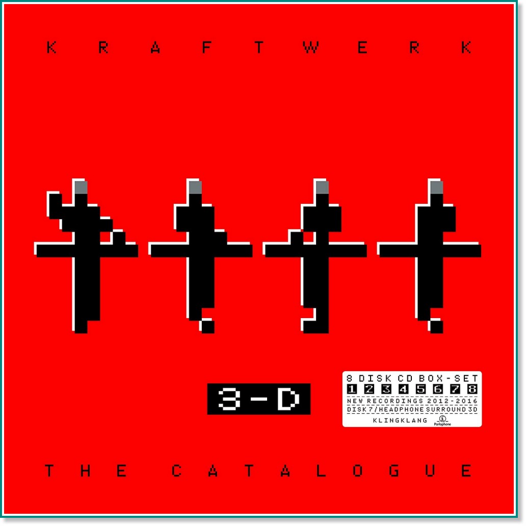 Kraftwerk - The Catalogue 3D (Deluxe Edition) - 8 CDs - 