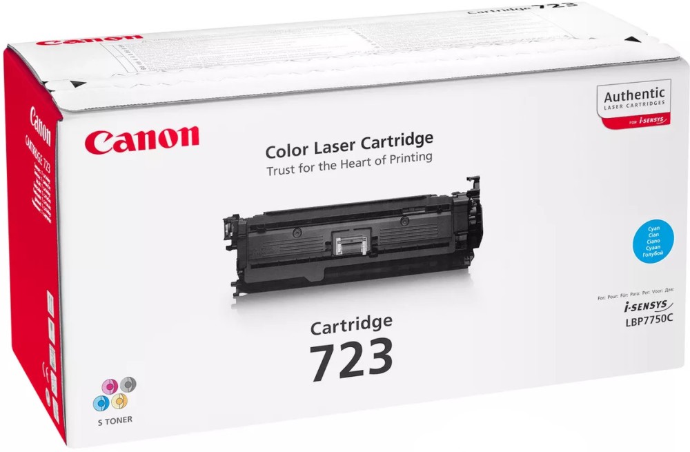 ����� ������ Canon CRG-723C Cyan - 5000 �������� - 