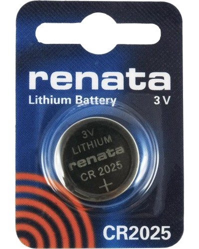 Бутонна батерия CR2025 - Литиева 3V - 1 брой - батерия