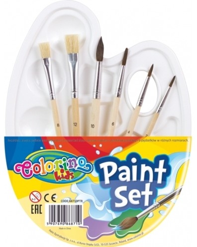    Colorino Kids Paint Set - 6    - 