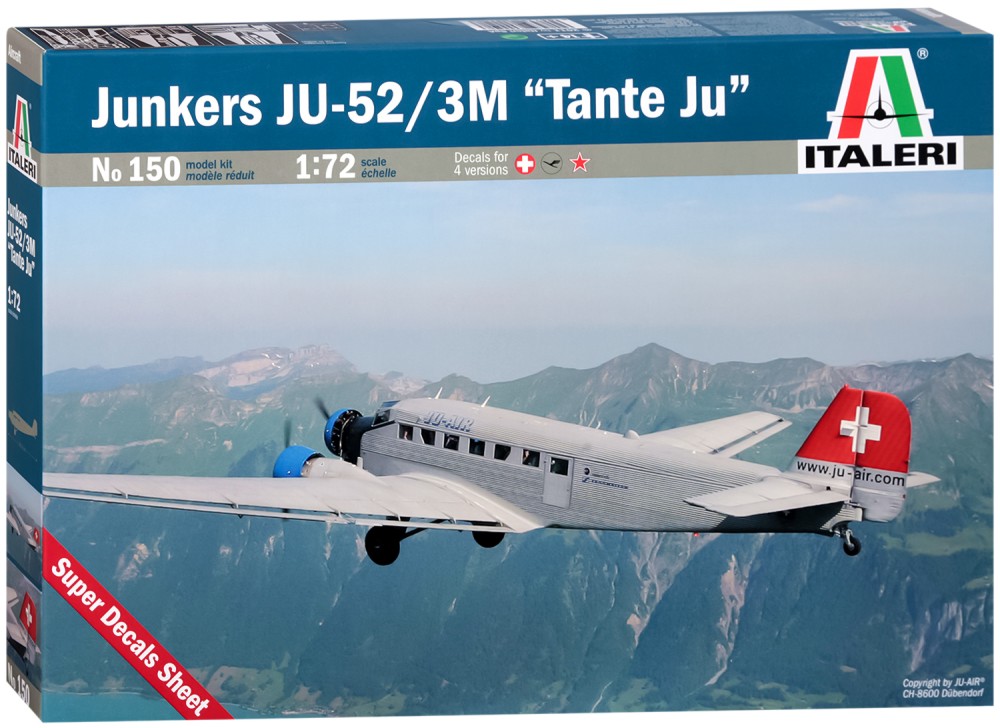   - Junkers JU-52 / 3M "Tante Ju" -   - 