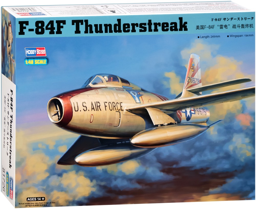   - F-84F Thunderstreak -   - 