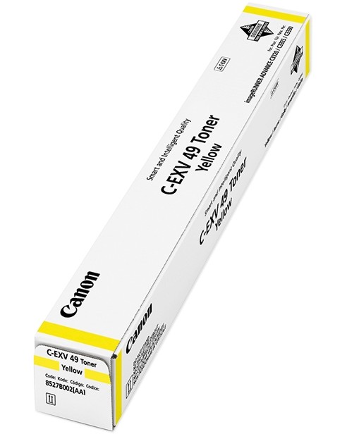 Тонер Canon C-EXV 49 Yellow Тонер Canon C-EXV 49 Yellow - 19000 страници -