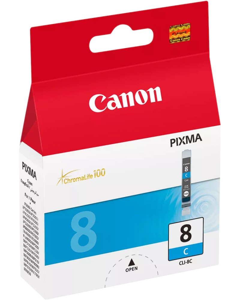 ������ � ������� �� ������� Canon CLI-8C Cyan - 420 �������� - 