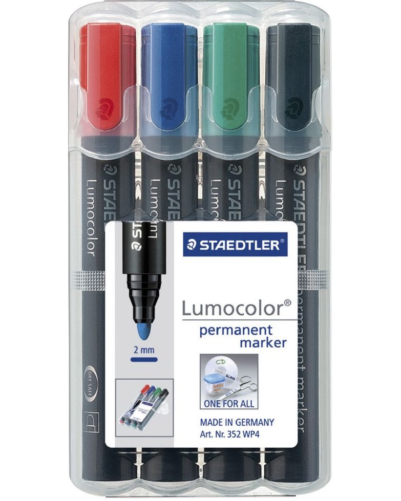      Staedtler Lumocolor 352 - 4  - 