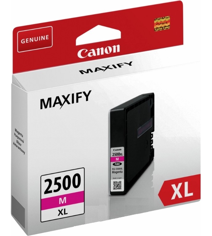 Тонер касета Canon PGI-2500XL Magenta Тонер касета Canon PGI-2500XL Magenta - 1295 страници -