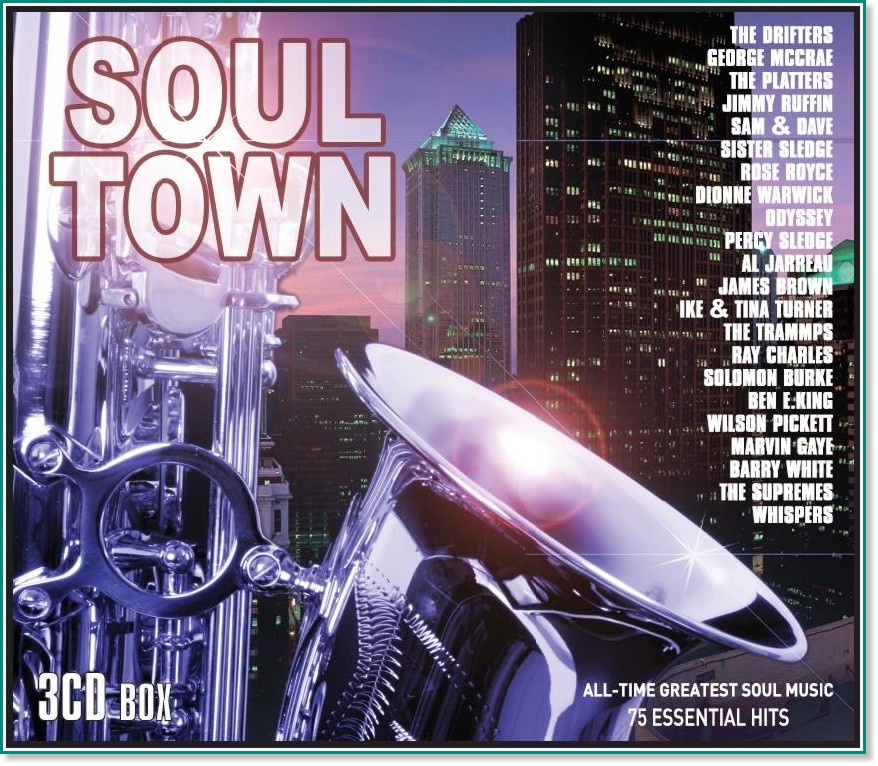 Soul Town: 75 Essential Hits - 3 CD Box - компилация
