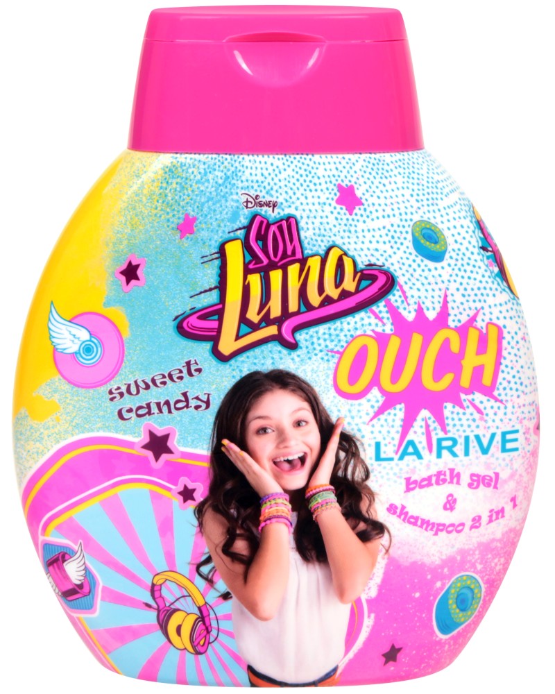 La Rive Disney Soy Luna Ouch Bath Gel & Shampoo 2 in 1 -       2  1   "Soy Luna" - 