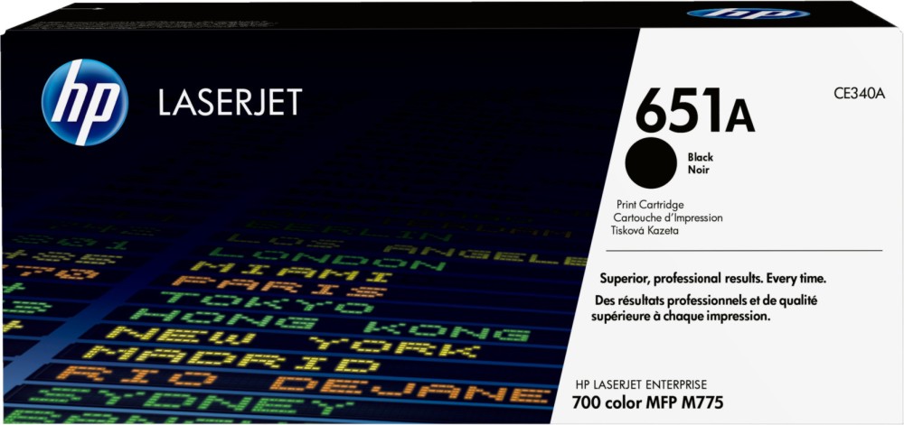 Тонер касета HP 651A Black Тонер касета HP 651A Black - 13500 страници -
