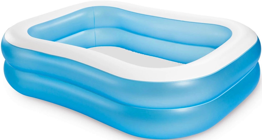 Надуваем басейн Intex Надуваем басейн Intex -