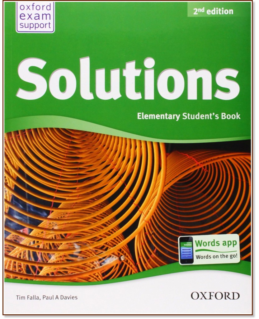 Solutions - Elementary:     : Second Edition - Tim Falla, Paul A. Davies - 