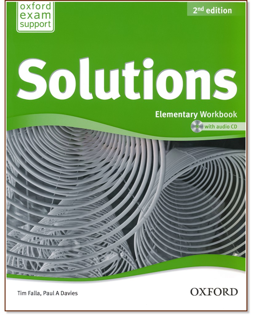 Solutions - Elementary:      + CD : Second Edition - Tim Falla, Paul A. Davies -  