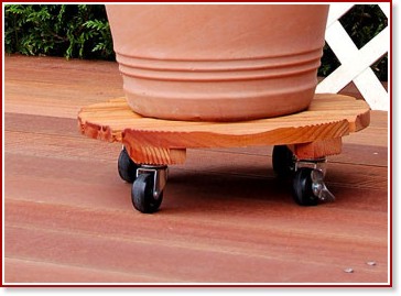 Поставка за саксии с колелца Nortene Flora Roll Lasure Поставка за саксии с колелца Nortene Flora Roll Lasure -