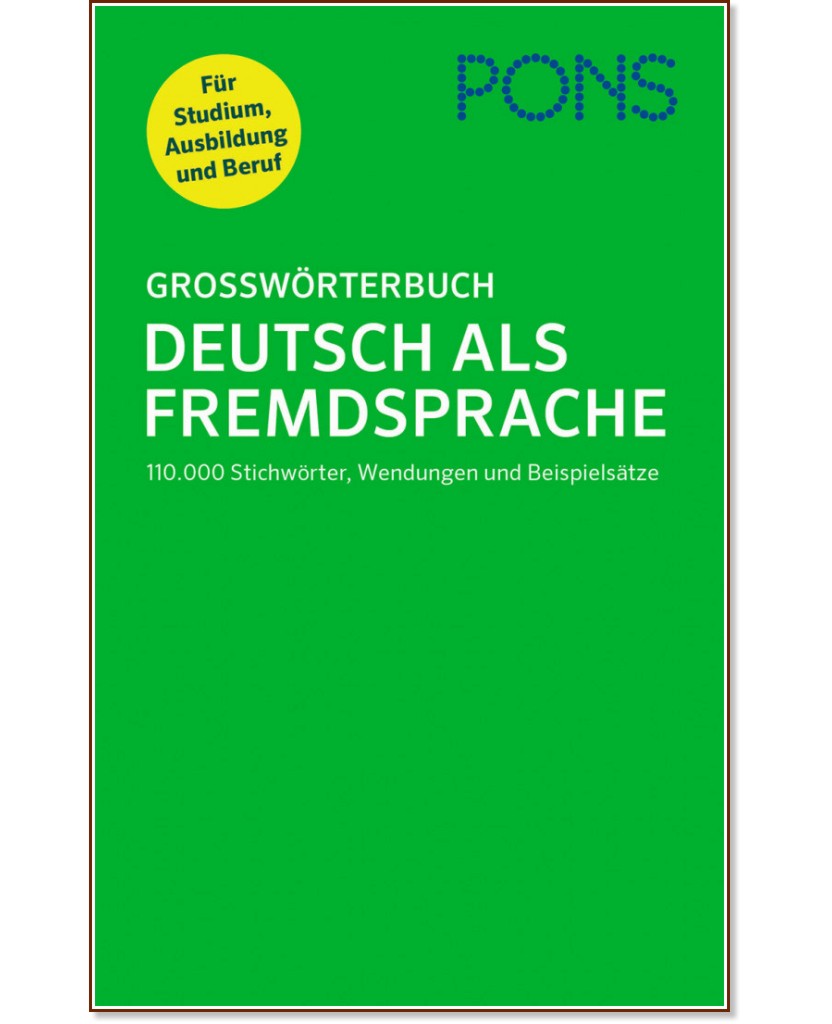 Grossworterbuch Deutsch Als Fremdsprache -      - 