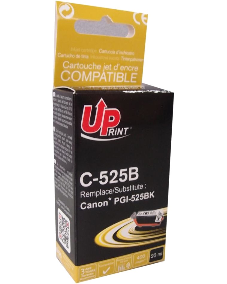 ������ � ������� �� ������� UPrint C-525 Black - 400 �������� - 