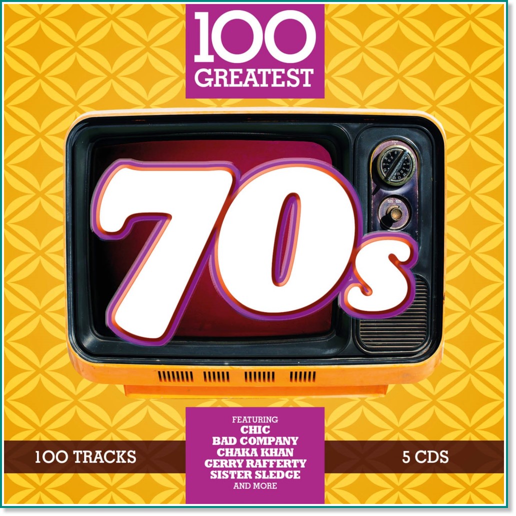 100 Greatest 70's - 5 CD - компилация
